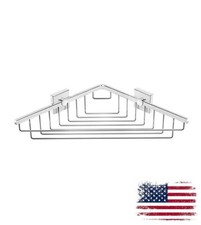 Roca USCT Bath: NeoClassic Elegant Wall-Mounted Corner Grated Soap Dish Basket