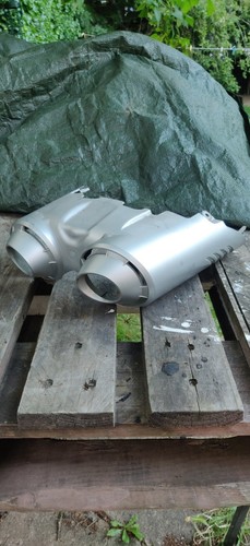 Yamaha fz6 exhaust - heat, shroud