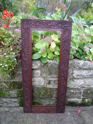 Antique carved walnut - carved,