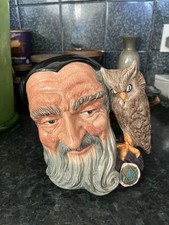 Large Royal Oulton Merlin Bone