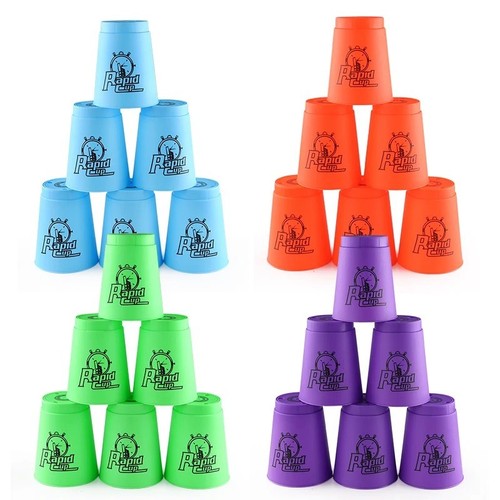 Quick stacks cups speed - "quick,