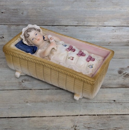 Vintage piano baby - vintage, bisque