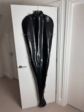 Mens Libidex Heavy Latex Sleep Sack Black Arm Sleeves, Size Small RRP £520 NEW