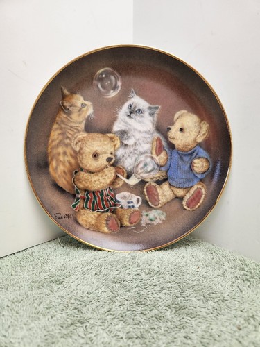 Franklin mint plate bubble - mint,
