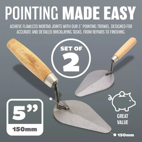 Pointing trowel wooden - 2, x