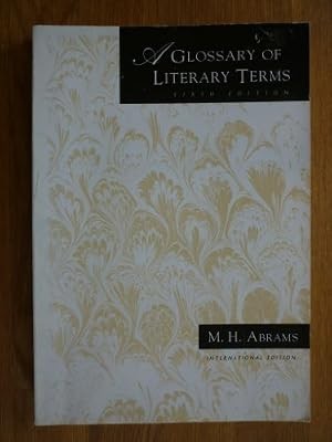 Glossary literary terms - a,