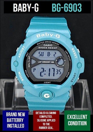 Casio baby 6903 blue - bg-6903,