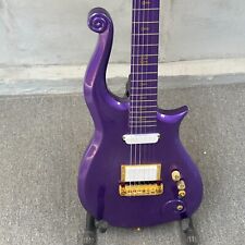 Prince Cloud Guitar 6-String Solid Purple Body Electric Guitar Gold Hardware F/S