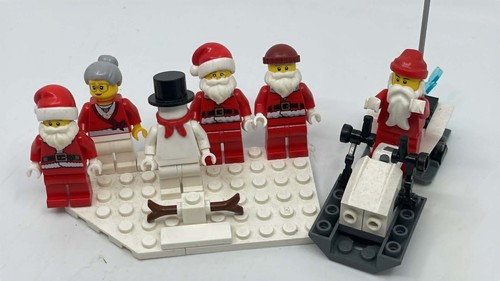 Lego santa claus minifigure - santa,