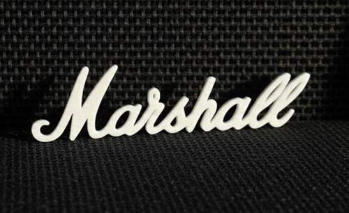 Marshall amp logo badge - marshall,