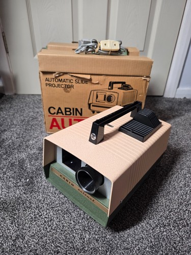 Cabin automat vintage slide - vintage,