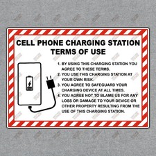 Safety Notice Cell Phone