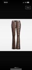 Juicy Couture Y2K Leopard Print Tracksuit Bottoms