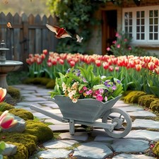 69cm Wooden Wheelbarrow