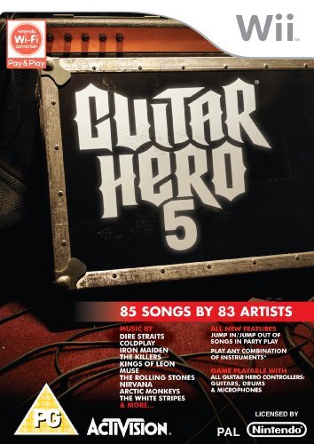 Nintendo wii guitar - guitar, 5