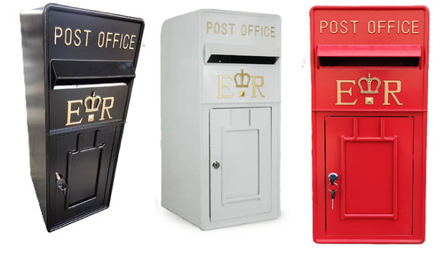 Post box letterbox - replica, er