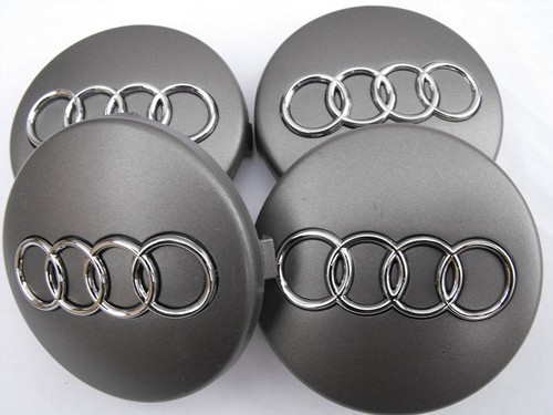 Silver gray audi alloy - 4,