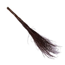 120cm Witches Broom Straw Stick Halloween Fancy Dress Costume Accessory Womens