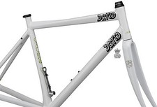 2 x Personalised Bike Name Stickers Vinyl Decals Planet Font Bicycle BMX