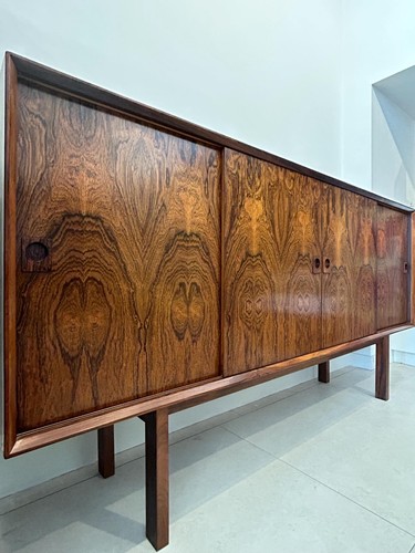 Rosewood sideboard mid century - rosewood,