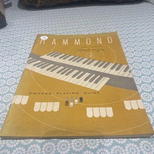 Hammond spinet organ model - *hammond,
