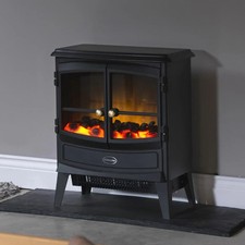 Dimplex Springborne Optiflame 2kW Electric Freestanding Stove Heater Black Fire
