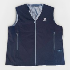 NWOT Doace Men’s Heated Full Zip Vest Black Size: 2XL USB Powered Zip Pockets