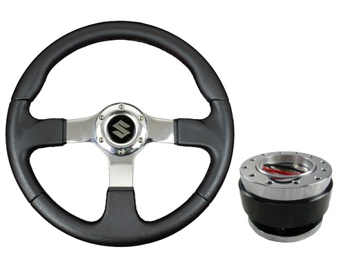 Chrome sports steering - chrome,