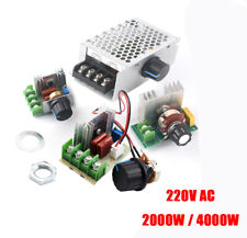 Speed Controller 220V AC 2000W 4000W Motor Speed/Voltage Controller Dimmer