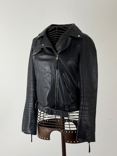 Zara 2000s biker jacket black - zara,