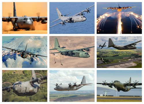 Hercules plane poster print - plane,