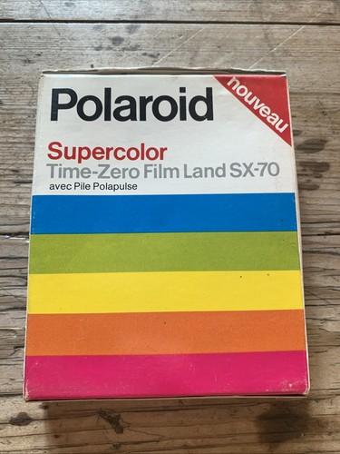 Polaroid supercolor time - polaroid, time-zero
