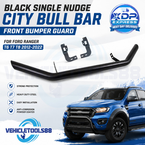 Black single nudge city - black, bull