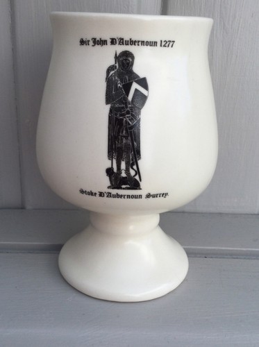 Prinknash pottery goblet - goblet, sir