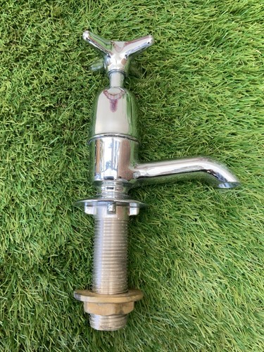 Vintage chromed brass kitchen - chromed,