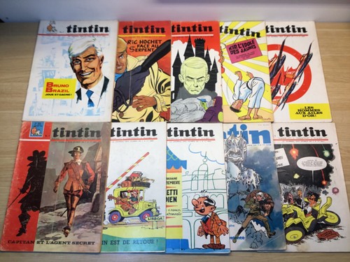 Journal tintin french - journal, tintin,