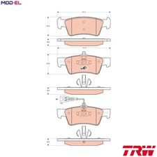 BRAKE PAD SET DISC BRAKE