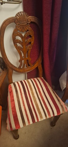 Mahogany dining table and - and,