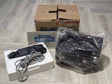 UNUSED -Perfect- Vintage Elmo K-100SM Dual 8 mm Film Adjustable Speed Projector