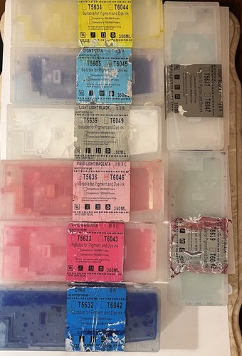 Lot refillable ink - of,