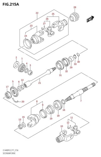 Suzuki genuine atv circlip - suzuki,