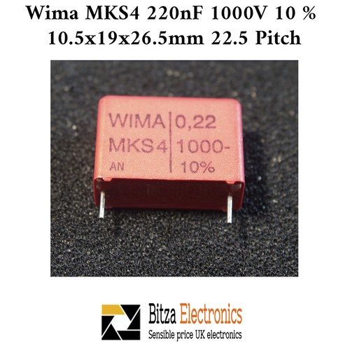 Wima mks4 220nf - mks4, 1000v