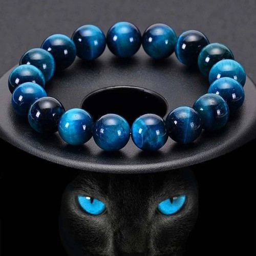 Blue tiger eye - 1, bead