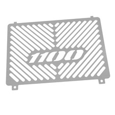 ZIEGER Radiator Cover For Kawasaki ZRX 1100 / ZRX 1200 Logo Silver