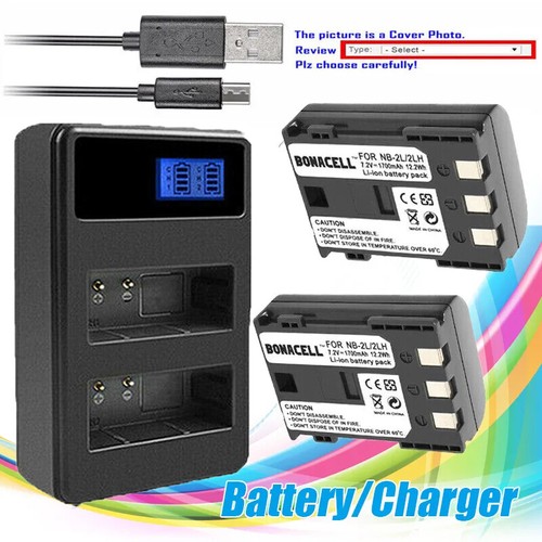 Battery lcd charger - 2x,