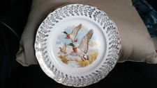 Liverpool Road Pottery Stoke On Trent Collectors Plate 3 Flying Ducks.