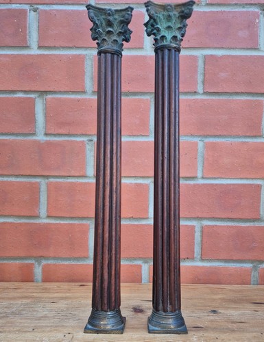 Antique mahogany cast - &,