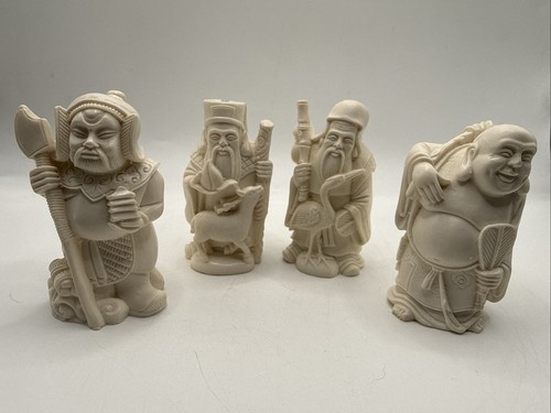 Vintage lot4 netsuke seven - vintage,
