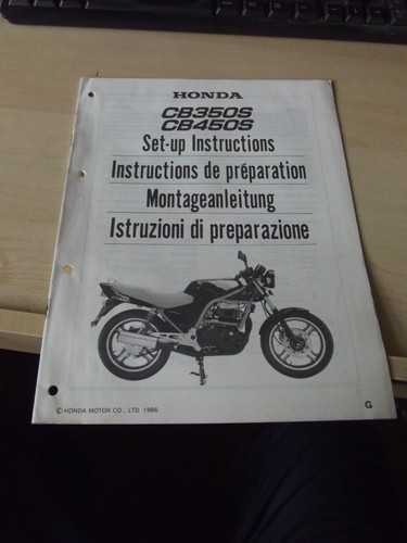 Nos genuine honda workshop - honda,