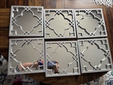 Set Of 6 Moroccan Style Silver